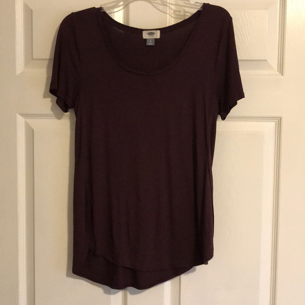 Small purple shirt